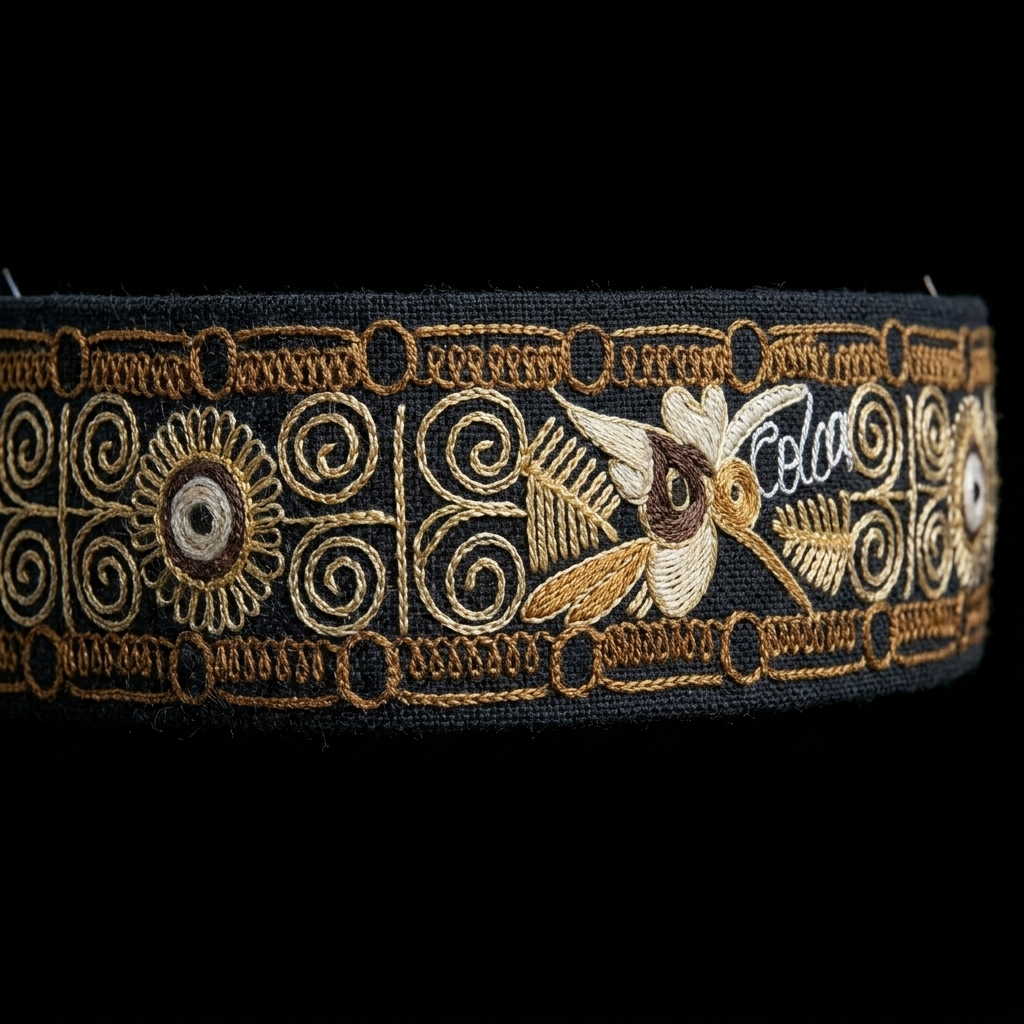 Hand-Embroidered Andean Headband - The "Colca" Collection