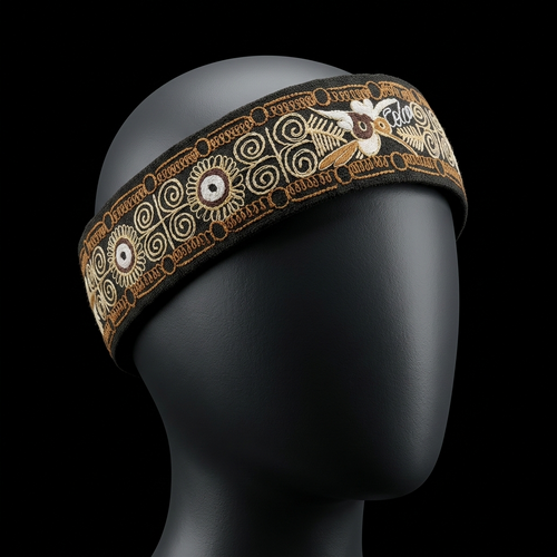 Hand-Embroidered Andean Headband - The "Colca" Collection